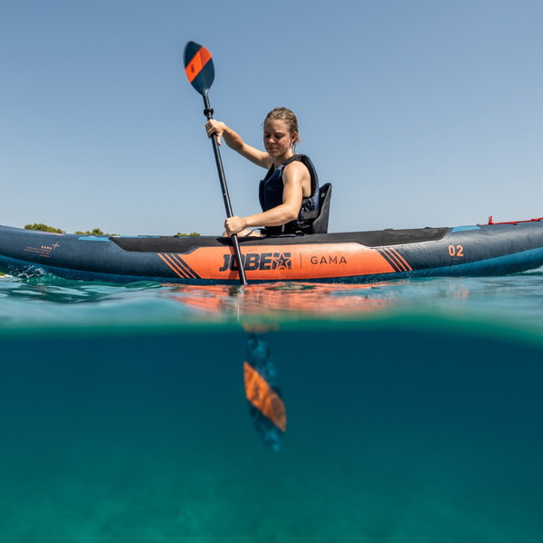2026 Jobe Gama Inflatable Kayak Package 600024002 - Midnight Blue